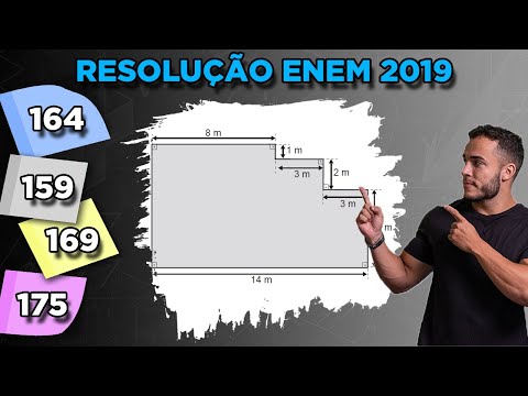 ⚫ Question 164 - Blue Booklet | Spatial Geometry | ENEM 2019 MATHEMATICS