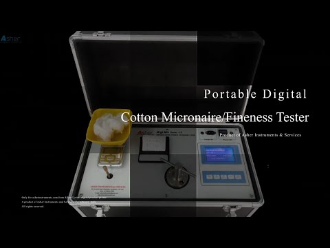 Cotton Fineness Micronaire Tester