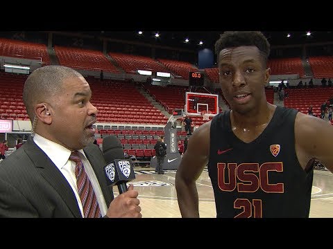 Trojans' Okongwu talks after Pac-12 conference debut