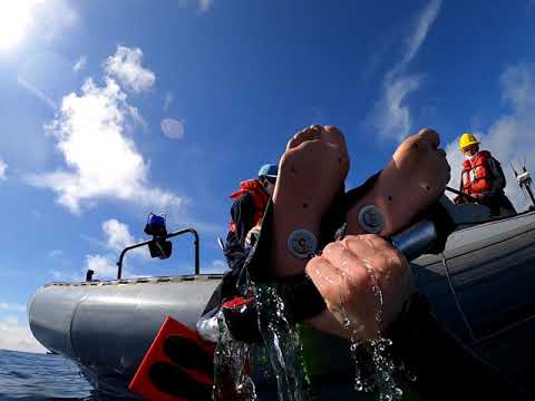 Man Overboard Recovery from RHIB - Training