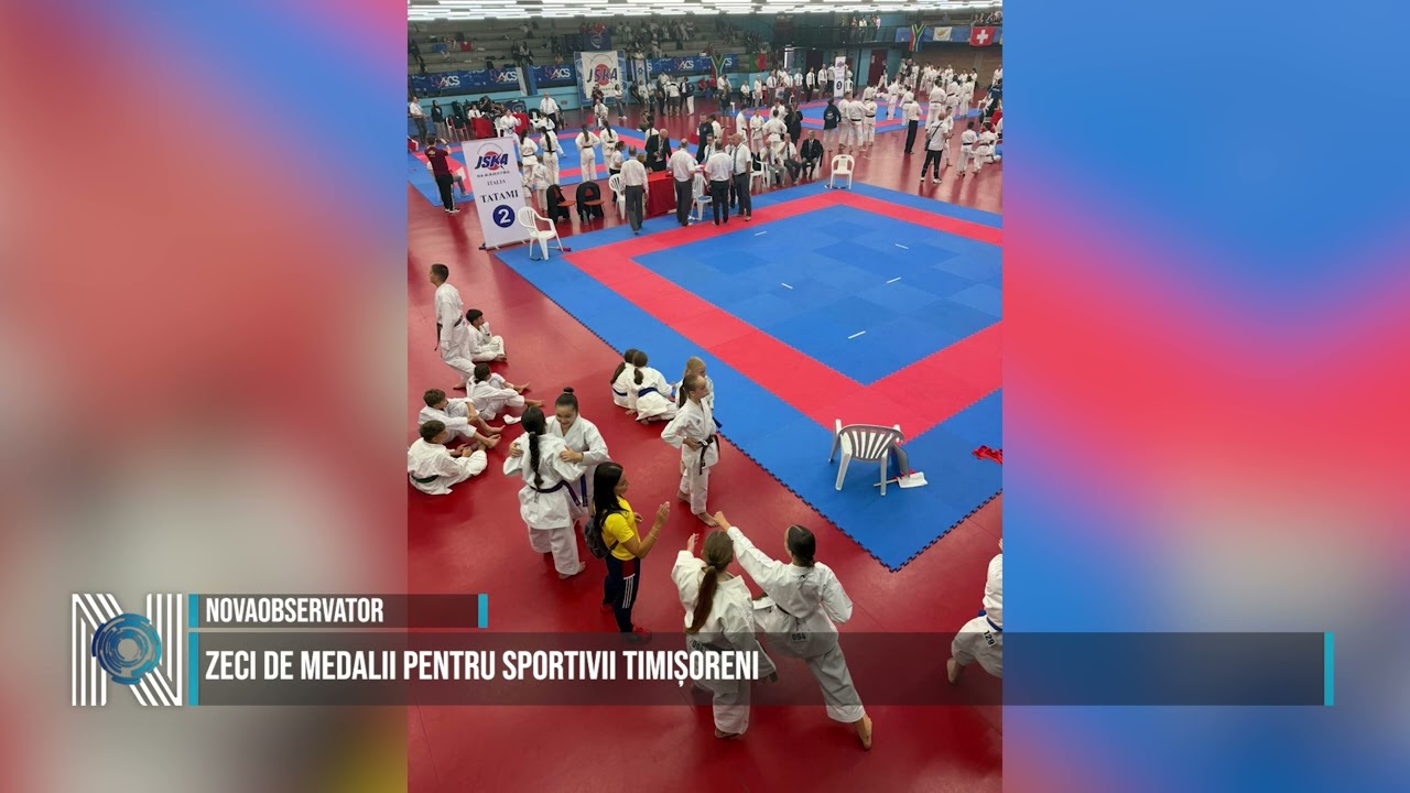 Zeci de medalii pentru sportivii timișoreni