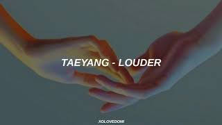 Taeyang - Louder // Sub Español