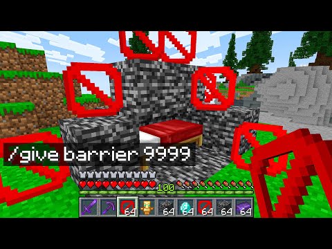 Wir cheaten mit /GIVE in LUCKY BLOCK BEDWARS  - Minecraft