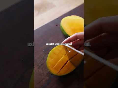 The best way to cut a mango