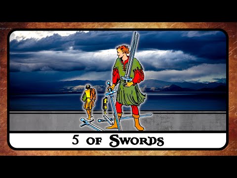 5 of Swords Tarot Card Meaning ☆ Reversed, Secrets, History ☆
