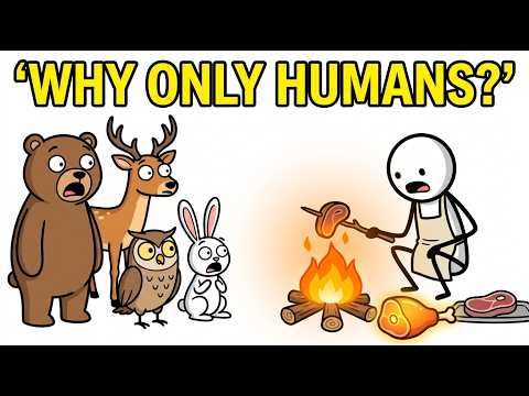 Why Humans Are The Only Animals That Cook Their Food