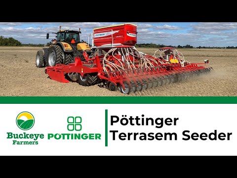 High-speed one pass small grain Air Seeder | Poettinger Terrasem Seeder from Buckeye Farmers