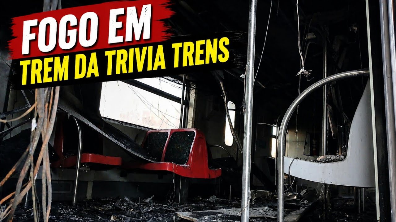 TREM PEGA FOGO E LEVA CAOS A SÃO PAULO