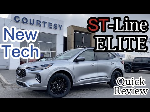 2023 Ford Escape ST-Line Elite: Exciting Features