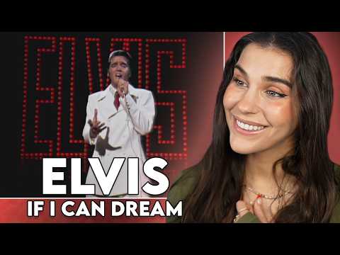 I Think I Love Him?! First Time Reaction to Elvis - "If I Can Dream"