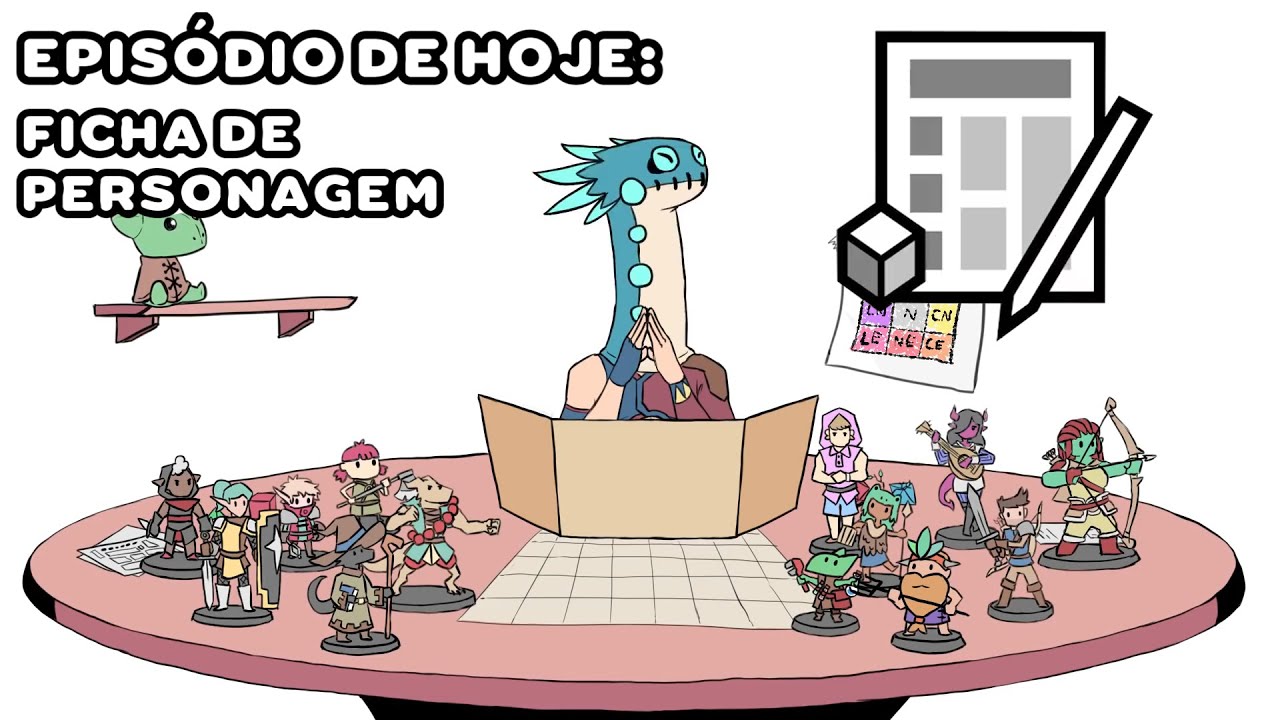 Um Guia Bosta para D&D(5ª Edição) - Ficha de Personagem