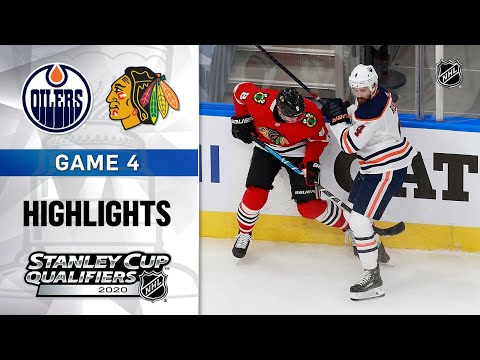 NHL Highlights | Oilers @ Blackhawks GM4 - Aug. 7, 2020