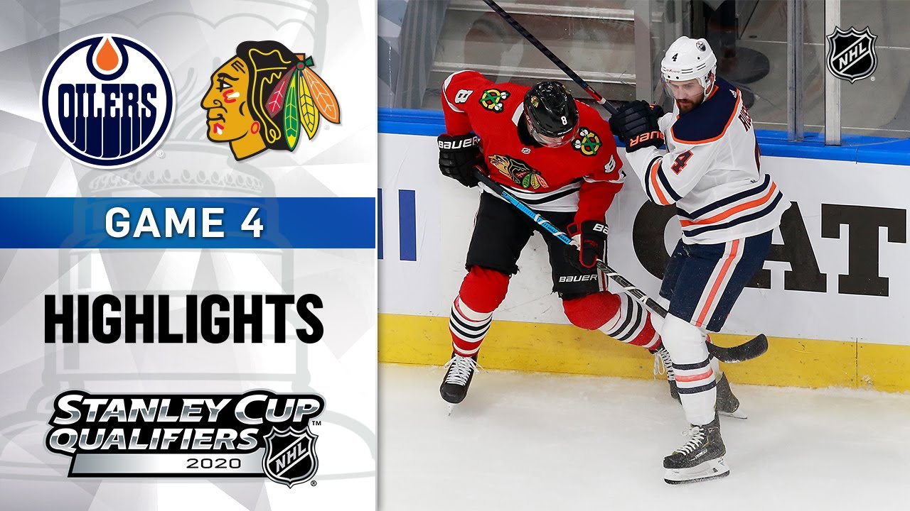 NHL Highlights | Oilers @ Blackhawks GM4 - Aug. 7, 2020