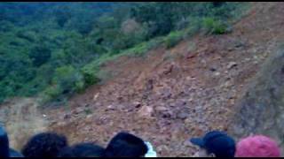 preview picture of video 'resultado de lluvias septiembre 2010 caminos a Lachirioag part1'