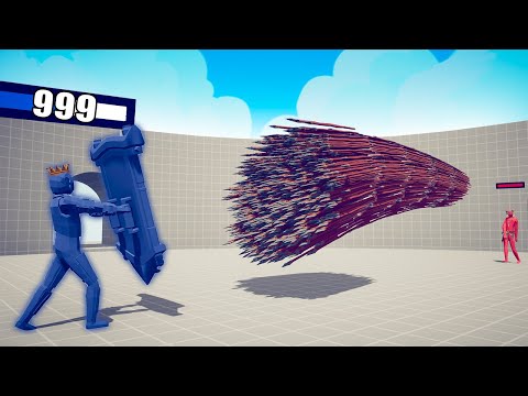 RAINBOW FRIENDS MIRROR SHIELD vs EVERY GOD WITH NEW HEALTHBARS - Totally Accurate Battle Simulator