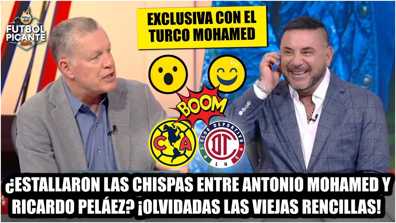 EXCLUSIVA Momentazo TURCO MOHAMED Y PELÁEZ: olvidan roces del pasado en el AMÉRICA | Futbol Picante