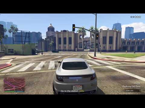 I don't think they liked me after this. GTA V Online