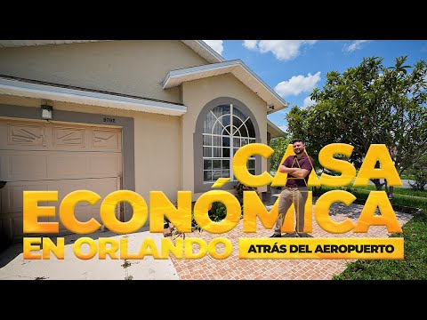 🔥Impresionante casa para la renta EN ORLANDO | Casa en venta ECONÓMICA cerca del Aeropuerto