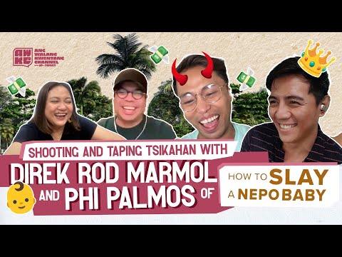 Shooting and Taping Tsikahan Feat. Direk Rod Marmol & Phi Palmos of HOW TO SLAY A NEPO BABY
