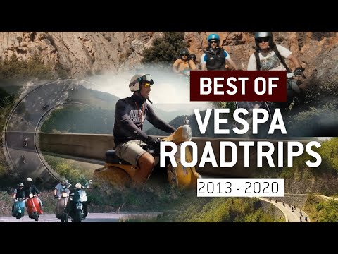 VESPA ROAD TRIP || BEST OF 2013-2020 || SIP-SCOOTERSHOP