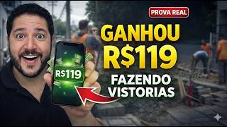 GANHOU R$119 EM 1 SEMANA! 📸 Novo App WIL Pagando para Tirar Fotos (Vistoria)