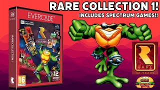 Evercade RARE Collection 1 Announced - Includes Spectrum Games!!