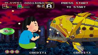 1998年 ダライアス外伝 Darius Gaiden レトロゲーム ゲームプレイ クリア動画