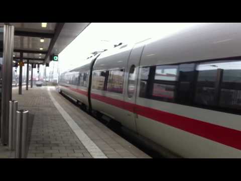 Ausfahrt ICE T in Nürnberg Hbf