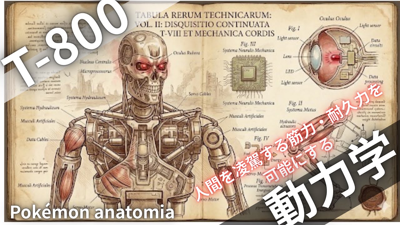 【T-800】ターミネーターT-800はなぜ止まらないのか？ 生体皮膚をまとう殺戮機械の正体