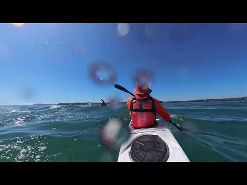 Crossing the boat channel from Devonport to Okahu Bay