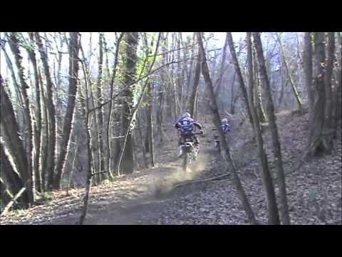 Alex Salvini & Ricky Dietrich training for the 2012 World Enduro Championships