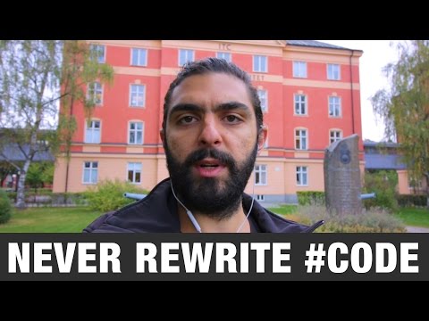 Never Rewrite Code (open/closed principle) | Code Walks 039