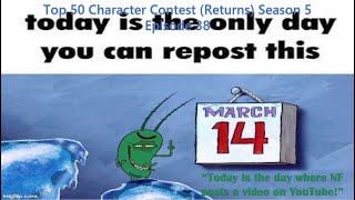 Top 50 Character Contest (Returns) Season 5 #38 (Closed)