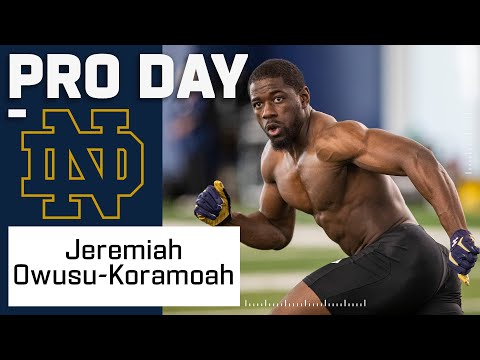 Jeremiah Owusu-Koramoah Pro Day Highlights