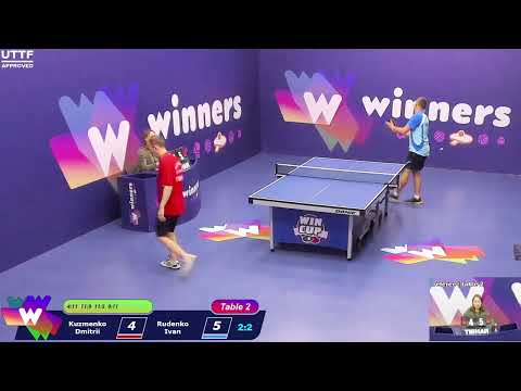 WINners CUP table 2  01.11  Kuzmenko Dmitrii - Rudenko Ivan  11:45