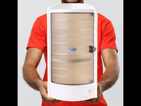 Urban Choice Crysta Ivory plastic Corner Cabinet manufacturer