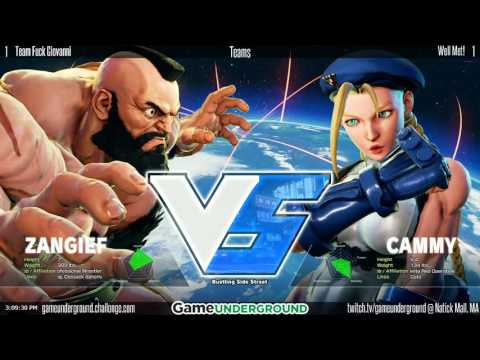 GUM06 SFV Teams - Team Fuck Giovanni Vs. Well Met!