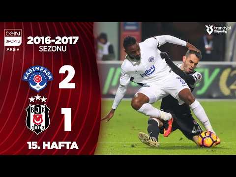 Kasımpaşa (2-1) Beşiktaş | MAÇ ÖZETİ | 15. Hafta - 2016/2017
