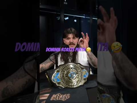 DOMINIK MYSTERIO ROASTS PENTA AT WRESTLEMANIA RECAP SHOW #wwe #wrestlemania #dominikmysterio #goat