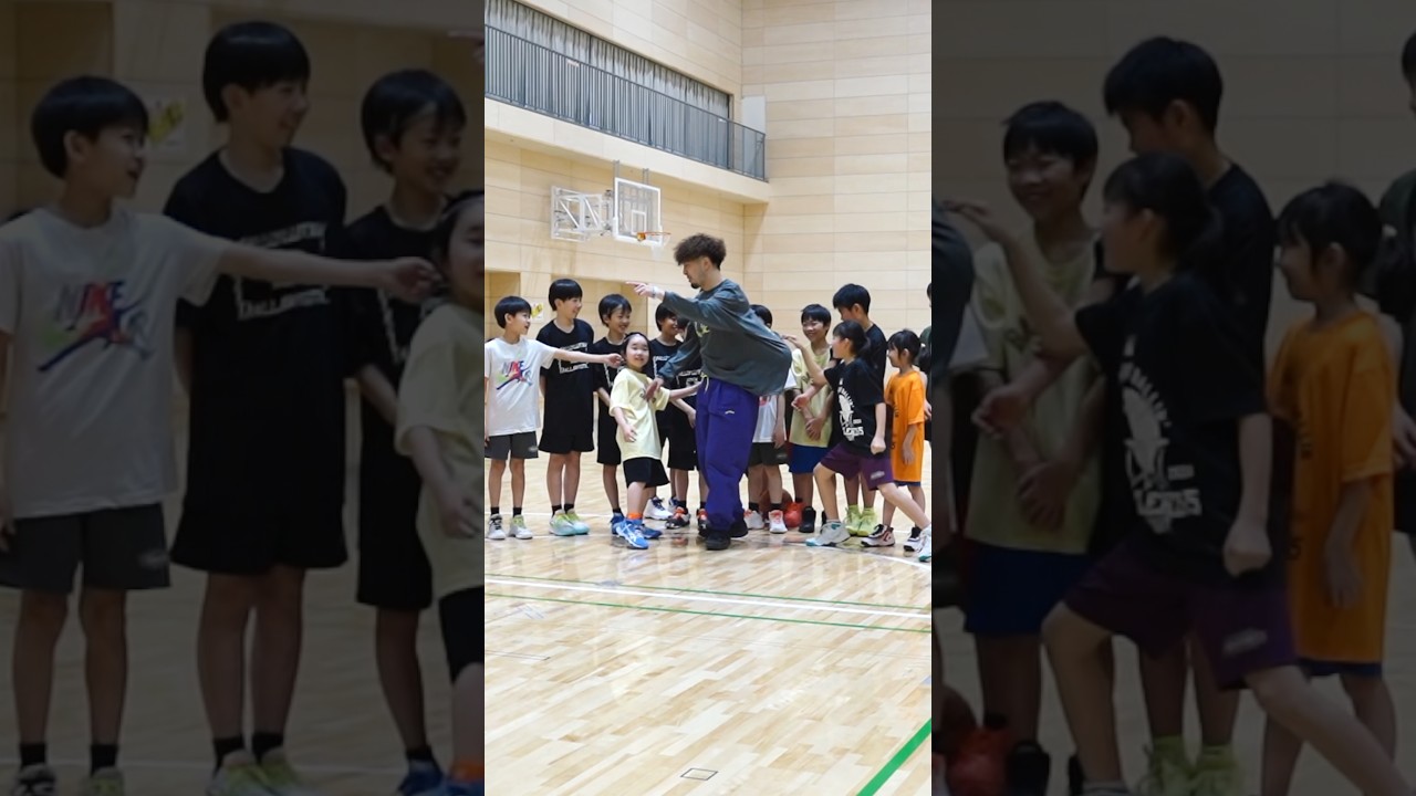 ボール消しトリックに何人が気づく？👀 #バスケ