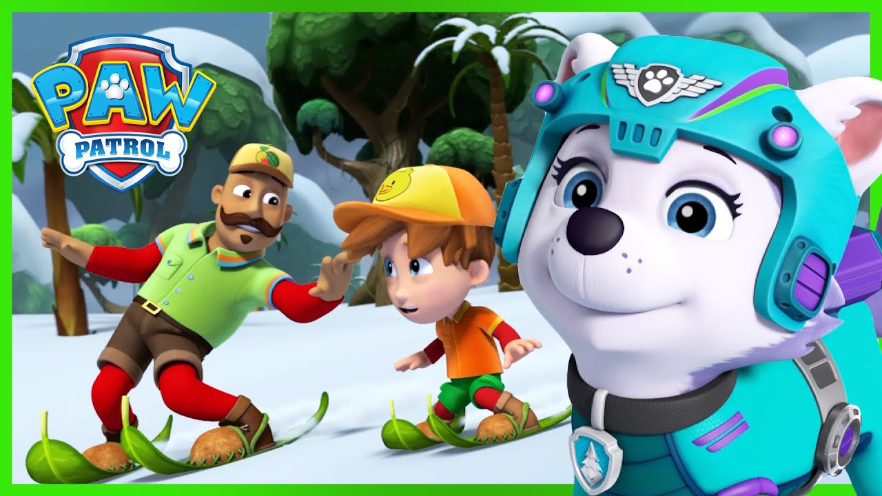 Everest redt kampeerders van Sneeuwstorm en meer! - PAW Patrol Nederlands