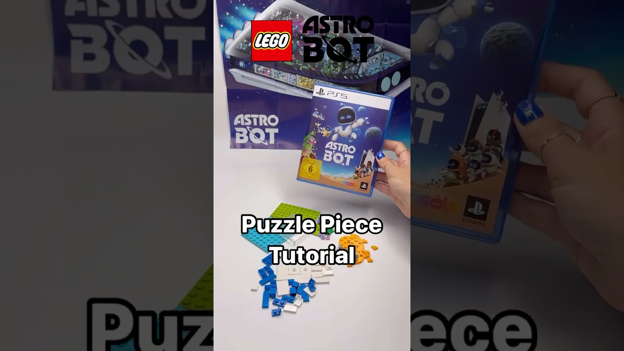 I built PlayStation's Astro Bot out of LEGO & you can vote for him on LEGO IDEAS 🤩 🧩 #astrobot