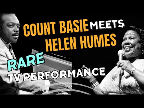 Count Basie & Helen Humes - I Cried For You (Rare TV Footage)
