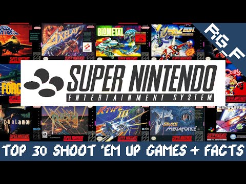 Top 30 Best SNES/Super Famicom Shoot 'Em Up Games + FACTS