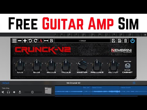 Free AMP SIM for iPad/iPhone | Nembrini Crunck V2