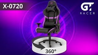 GT Racer X-0720 black/purple - відео 2