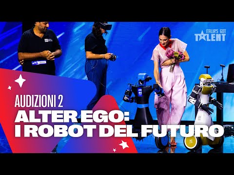 Alter Ego: i robot del futuro 🤖 a Italia's Got Talent