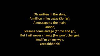 Tinie Tempah - Written In The Stars (feat. Eric Turner) (ON SCREEN LYRICS)