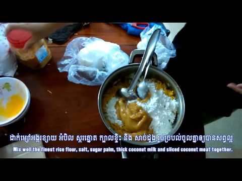 Khmer dessert recipes | Pumpkin Cake | How to make Pumpkin Cake  | Pumkin Cake Recipes