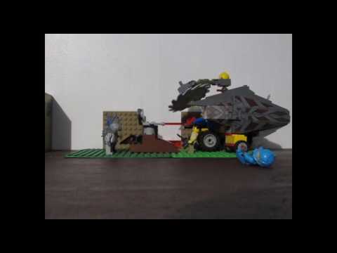 The battle of semar and tech cop (Mikiry stopmotion)